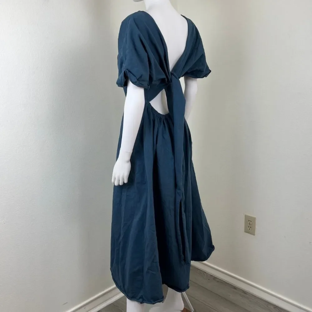 Free People Blue Midi Dress - Picture 11 of 16